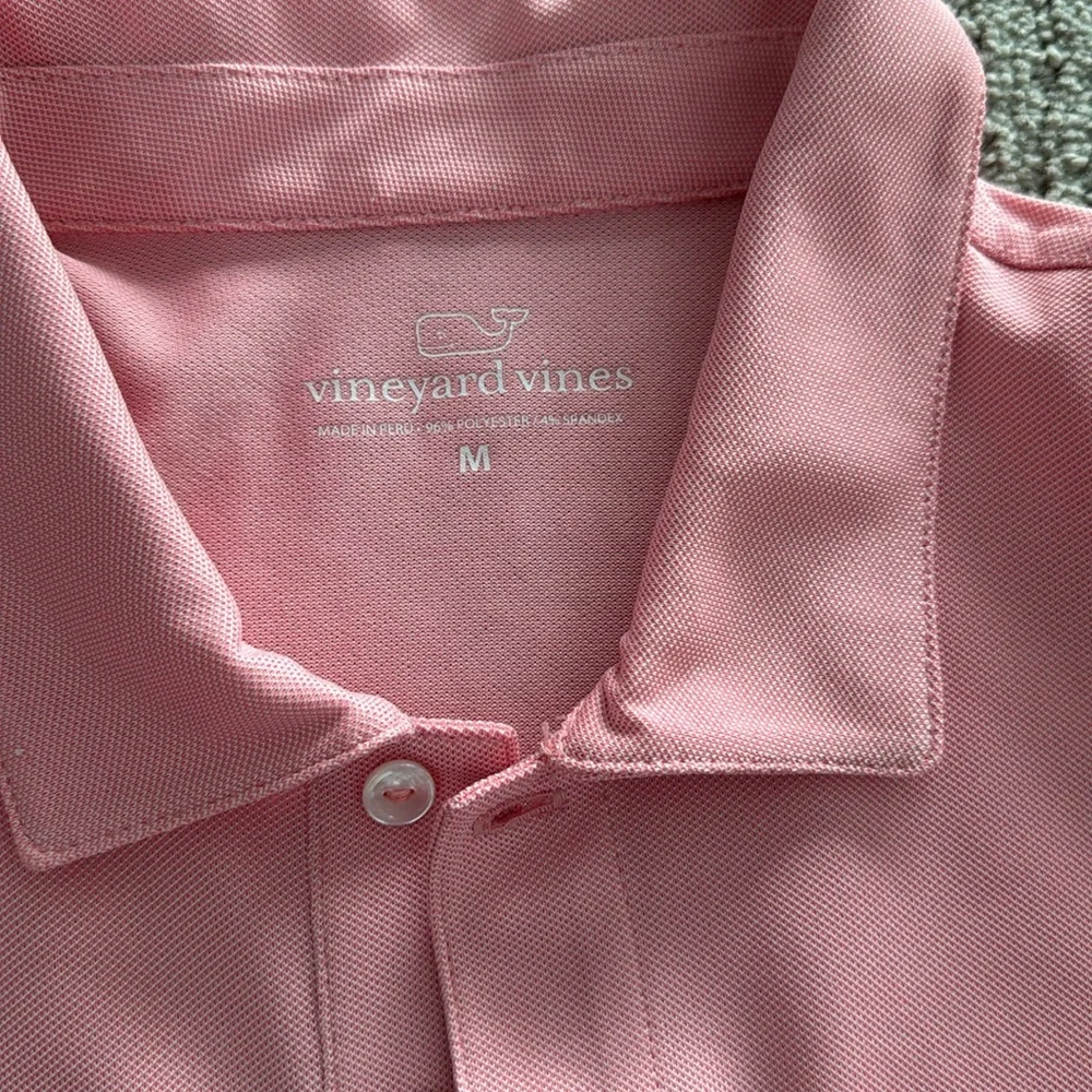 Vineyard Vines Light Pink Polo Shirt - Picture 4 of 4